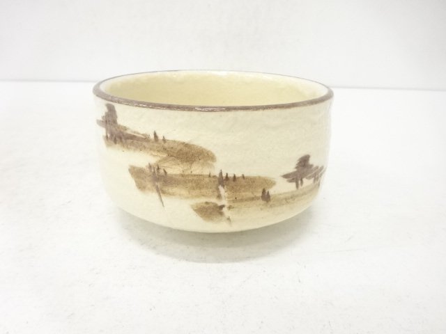 JAPANESE TEA CEREMONY / SHINO TEA BOWL CHAWAN
